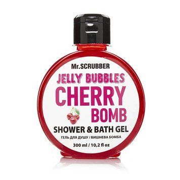 Гель для душу Mr.Scrubber Jelly Bubbles Cherry Bomb 300 мл 2364382480 фото