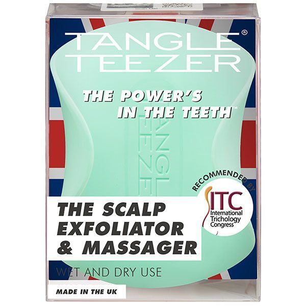 Щітка для масажу голови Tangle Teezer The Scalp Exfoliator and Massager Green Whisper 1942385549 фото