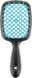Щетка для волос Janeke Superbrush черная с голубым 71SP226TSE фото 1