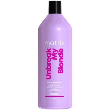 Кондиціонер для зміцнення волосся Matrix Total Results Unbreak My Blonde Conditioner 1000 мл 1774519585 фото
