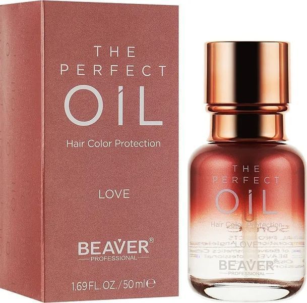 Масло парфюмированное для увлажнения и защиты цвета волос Beaver Professional Oil Color Protection 50 мл 2101345002 фото