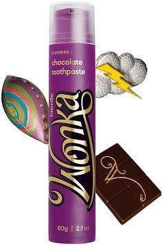 Зубная паста со вкусом шоколада Hismile Wonka Chocolate Toothpaste 60 г 2866104715 фото