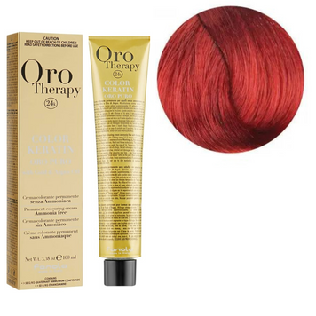 Мікстон червоний Keratin Red Oro Puro Fanola 100 мл 1557197070 фото