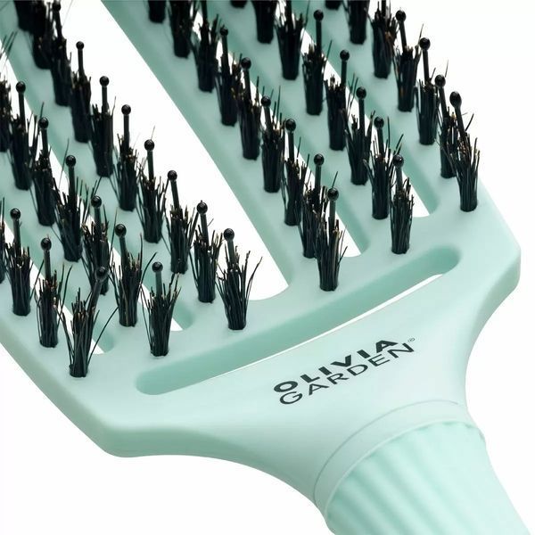 Щетка Finger Brush Combo Nineties Fizzy Mint Green Olivia Garden ID1796 фото