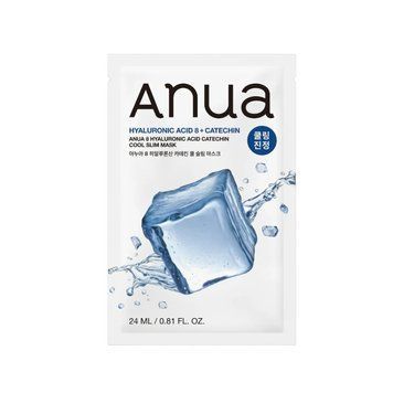 Тканевая маска с 8 видами гиалуроновой кислоты Anua 8 Hyaluronic Acid Catechin Cool Slim Mask 24 мл 3125779932 фото