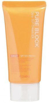 Солнцезащитный крем для лица A'pieu Pure Block Natural Daily Sun Cream SPF50 100 мл 1942385486 фото