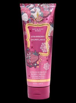 Парфюмированный крем для тела Bath & Body Works Strawberry Snowflakes Ultimate Hydration Body Cream 226 3188370482 фото