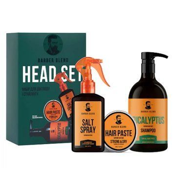 Набір для догляду і стайлінгу Head Set Barber Blend 3146891258 фото
