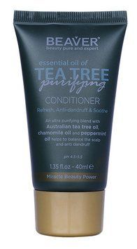 Зміцнюючий кондиціонер для волосся з олією чайного дерева Beaver Conditioner Tea Tree 40 мл 220146502 фото