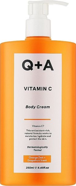 Крем для тіла з вітаміном С Q+A Vitamin C Body Cream 250 мл 1942384797 фото