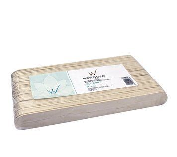 Шпатель деревянный FULL BODY ItalWax 24х200 мм 60 шт D000215 фото