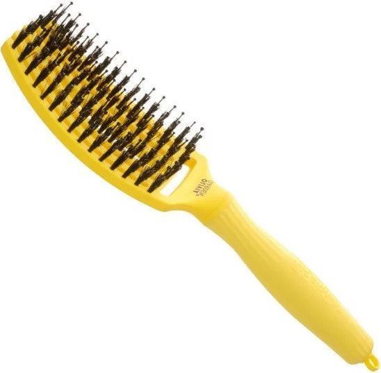 Щітка Finger Brush Combo Nineties Sweet Lemonade Yellow Olivia Garden ID1794 фото