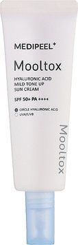 Солнцезащитный тонирующий крем Medi-Peel Hyaluronic Acid Mooltox Mild Tone Up Sun Cream 50 мл 2682705831 фото