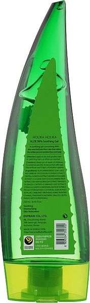 Заспокійливий і зволожуючий гель Holika Holika Aloe 99% Soothing gel 55 мл 463474 фото