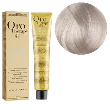 10.13 Extra Крем-фарба blond platinum ash Keratin Oro Puro Fanola 100 мл 1557197353 фото