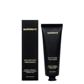 Зубная паста Solident Gold-Infused Toothpaste с коллоидным золотом 75 мл 2759179337 фото