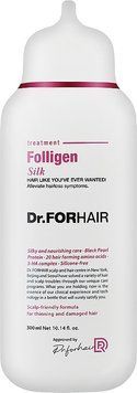 Восстанавливающая маска - кондиционер для поврежденных волос Dr.Forhair Folligen Silk Treatment 300 мл 2913968033 фото