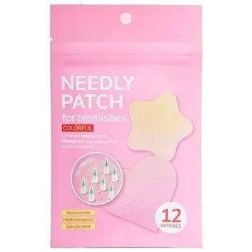 Микроголковые патчи от прыщей Needly Patch For Blemishes Colorful 12 шт 3019296643 фото