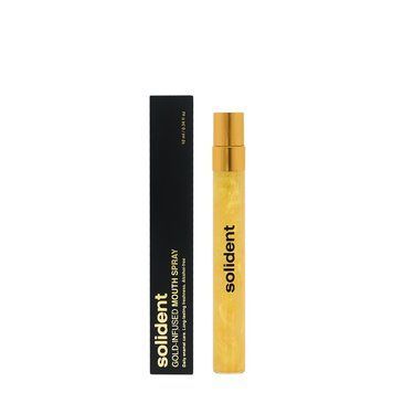 Освіжаючий спрей для порожнини рота Solident Gold-Infused Mouth Spray з колоїдним золотом 10 мл 2759179340 фото