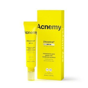 Солнцезащитный крем для кожи склонной к акне Acnemy Zitcontrol SPF 50 40 мл 43326 фото