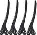 Зажимы для волос плоские металлические черные Framar Tight Tension Clips Black 4 шт 2242910461 фото 2