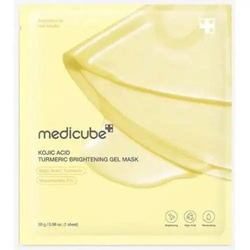 Освітлювальна гідрогелева маска Medicube Kojic Acid Turmeric Brightening Gel Mask 28 г 3208782827 фото