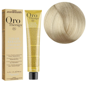 10.0 Крем-фарба Keratin Oro Puro Fanola 100 мл 1557197357 фото