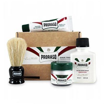 Набор для бритья в тревел-размерах Proraso Travel 1942385126 фото