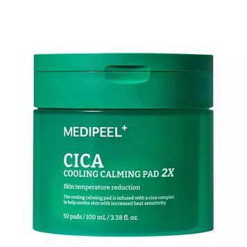 Охлаждающие успокаивающие Cica-педы Medi-Peel Cica Cooling Calming Pad 2X 50 шт 2816520374 фото
