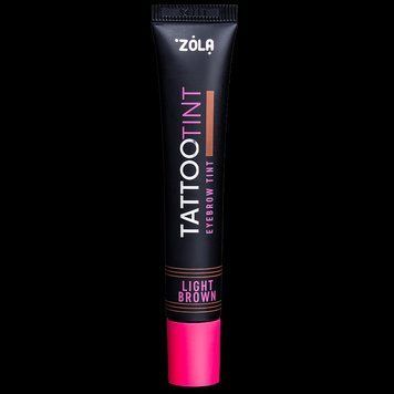 Краска для бровей и ресниц Zola Tattoo Tint Light Brown 15 мл 2441540340 фото