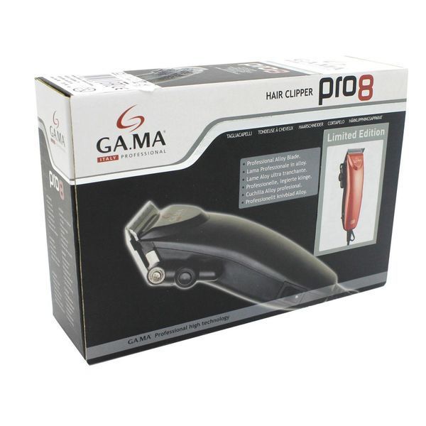 Машинка для стрижки Gama Pro 8 Red червона T11.PRO8.RED фото