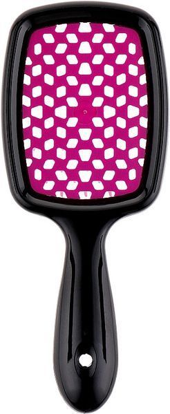 Щітка для волосся Superbrush Small Janeke чорна фуксія серединка 71SP234 FUX фото