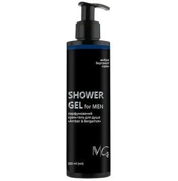 Крем-гель для душа чоловічий парфумований Amber & Bergamot MG Shower Gel 350 мл 2349183954 фото