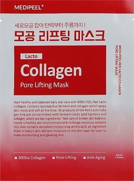 Тканинна маска з ліфтинг-ефектом Medi-Peel Red Lacto Collagen Pore Lifting Mask 1 шт 2734495012 фото