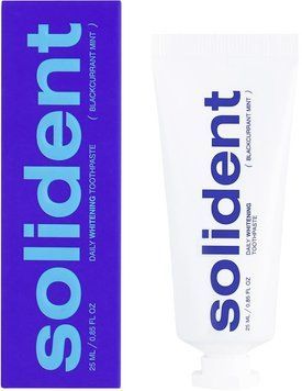Зубна паста щоденна відбілювальна Смородина М'ята Solident Blackcurrant Mint 25 мл 2518249636 фото