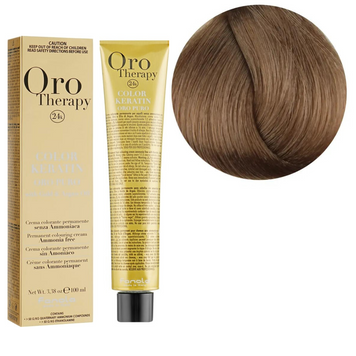 8.14 Крем-фарба Keratin Oro Puro Fanola 100 мл 1557197309 фото
