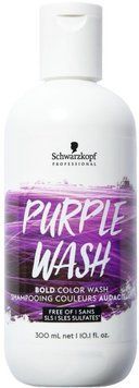 Шампунь пигментированный пурпурный Schwarzkopf Professional Bold Color Wash Purle 300 мл 2380599 фото
