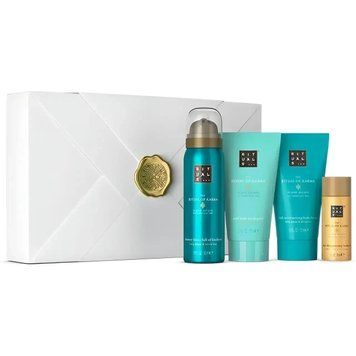 Подарунковий набір Rituals The Ritual Of Karma Soothing Treat S ( пінка 50 мл, лосьйон для тіла 70 мл, скраб 2015443797 фото