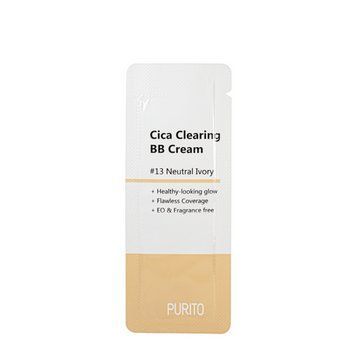 Пробник ВВ крем для обличчя з екстрактом центели Purito Cica Clearing BB Cream 13 Neutral Ivory 2141910808 фото
