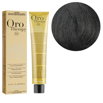 1.0 Крем-фарба Keratin Oro Puro Fanola 100 мл 1557197360 фото