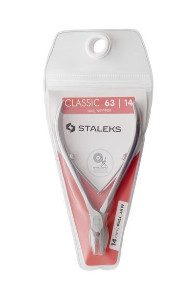 Кусачки для нігтів 14 мм Staleks Classic 63 NC-63-14 NC-63-14 фото