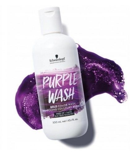Шaмпyнь пігментований пурпурний Schwarzkopf Professional Bold Color Wash Purle 300 мл 2380599 фото