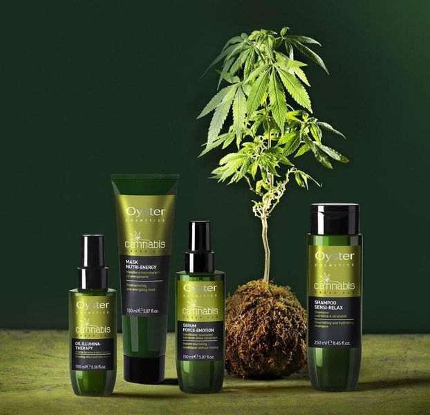 Маска відновлююча з каннабісом Cannabis Oyster 150 мл 1557209039 фото