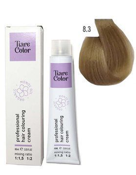 8.3 Крем-фарба для волосся Tiare Color Hair Colouring Cream 60 мл 1557214267 фото