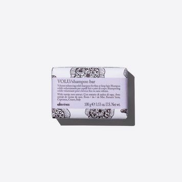 Твердий шампунь для об'єму волосся Davines Volu Shampoo Bar 100 мл 75581 фото