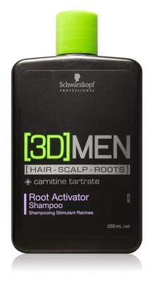 Шампунь чоловічий що активує ріст волосся Schwarzkopf Professional [3D]MEN 250 мл 1853316 фото