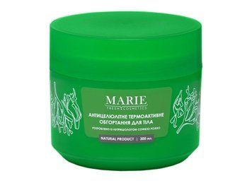 Антицелюлітне термоактивне обгортання для тіла Marie Fresh 300 мл 2526346411 фото