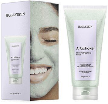 Ліфтинг маска охолоджувальна для боротьби з набряками Hollyskin Artichoke Skin Perfecting 250 мл 2288615695 фото
