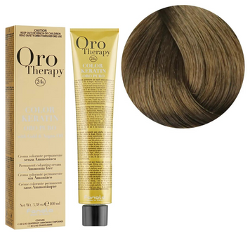 8.00 Крем-фарба Keratin Oro Puro Fanola 100 мл 1557197312 фото
