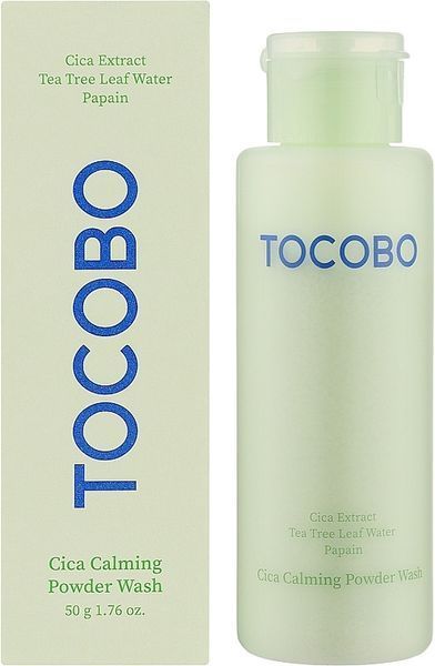 Ензимна пудра з заспокійливим ефектом Tocobo Cica Calming Powder Wash 50 г 2575226668 фото
